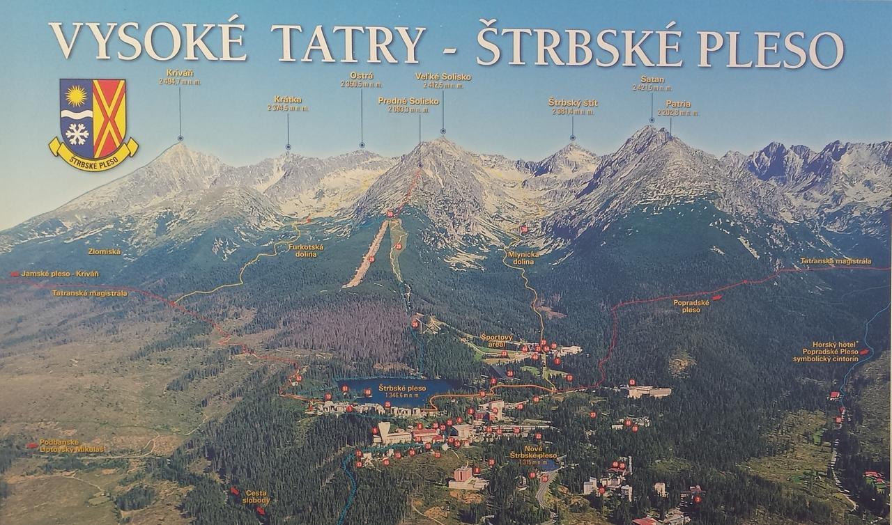 Apartman Panorama 329 Strbske Pleso ภายนอก รูปภาพ